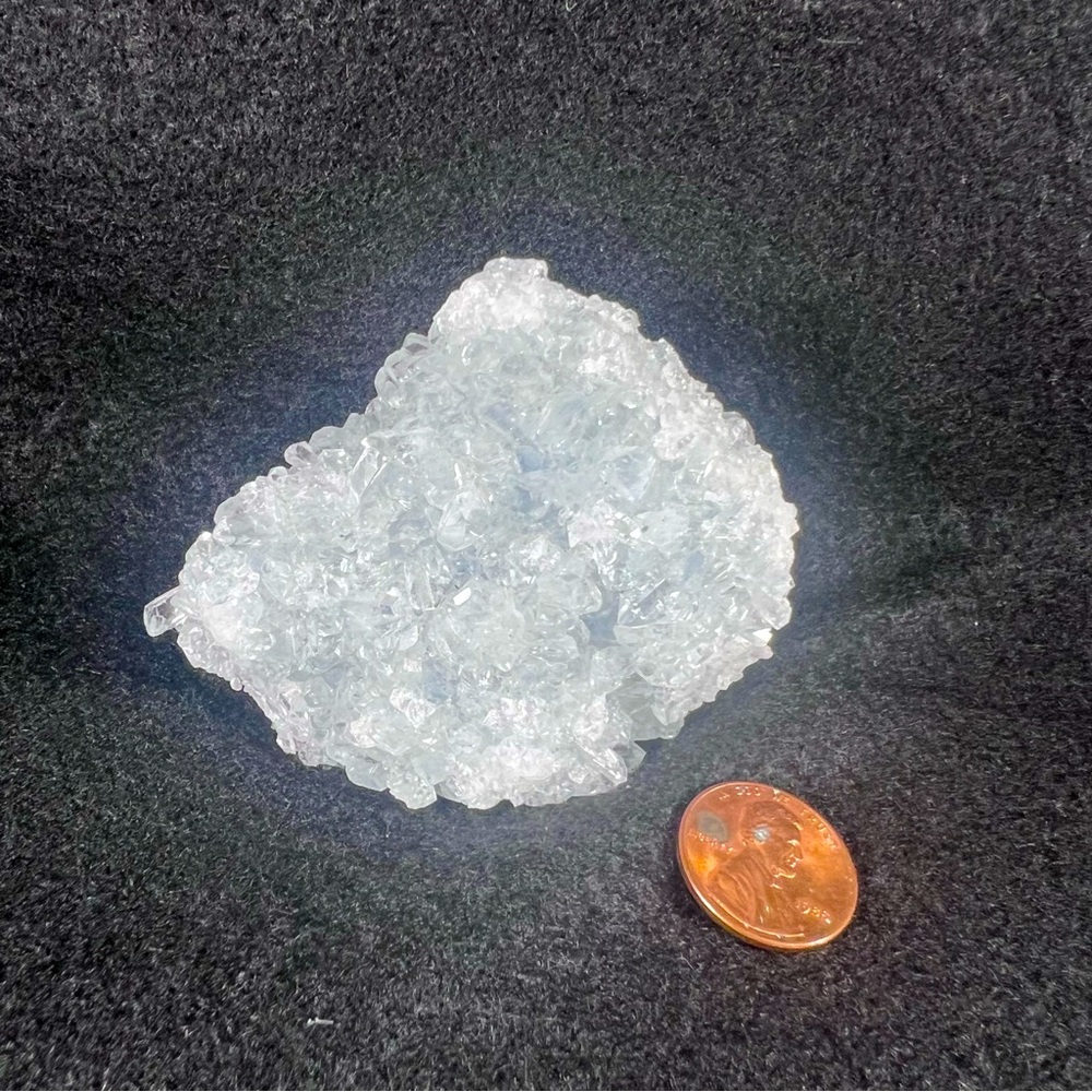 Celestite crystal